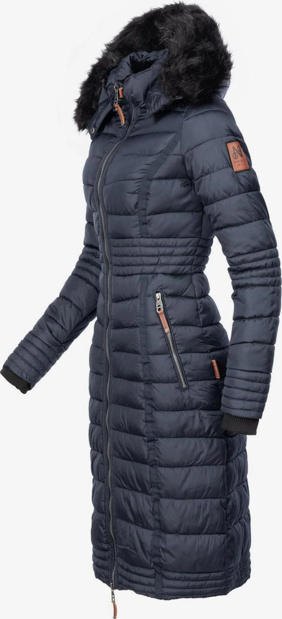 Navahoo Wintermantels Wintermantel Umay Dames Nachtblauw 2 Navahoo Wintermantels Wintermantel Umay Dames Nachtblauw - Afbeelding 2