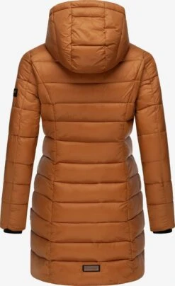 Marikoo Korte Mantels Wintermantel Abendsternchen Dames Lichtbruin -Kledinglijn Winkel 0269f952015ca55c066eff38306cb5bc