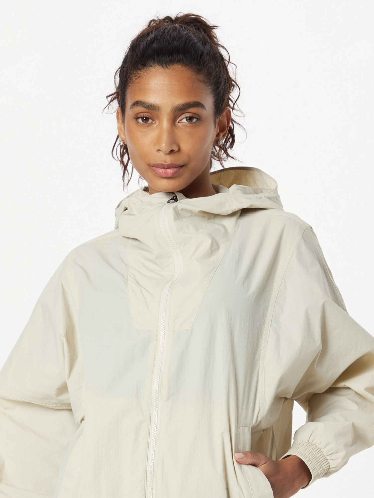 Varley Trainingsjacks Sportjas Dames Lichtgrijs 2 Varley Trainingsjacks Sportjas Dames Lichtgrijs - Afbeelding 2