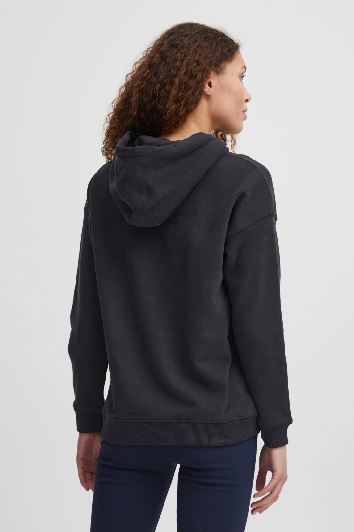 OXMO Hoodies Trui Colisa Dames Zwart 3 OXMO Hoodies Trui Colisa Dames Zwart - Afbeelding 3