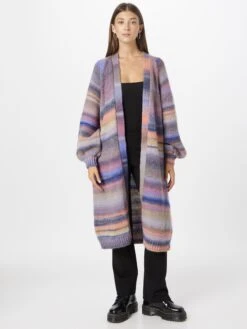 Vesten Gebreid Vest Kin Dames Lila -Kledinglijn Winkel 06caa1e4536ef0238fb130de16aa070e