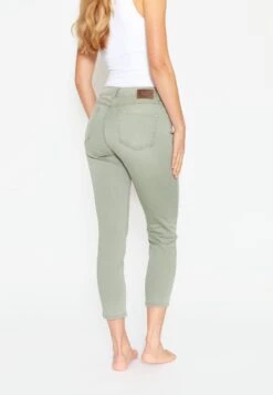 Angels Jeans Slimfit Jeans Dames Groen -Kledinglijn Winkel 0765fb54db689fd7ec14641d560d5778