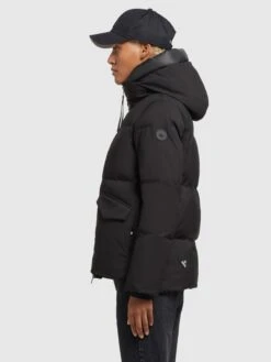 Khujo Winterjassen Winterjas Japura 2 Dames Zwart -Kledinglijn Winkel 07a8afcfa2994a43ddab65eee4e27ecb