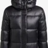 Khujo Winterjassen Winterjas Valona Dames Zwart