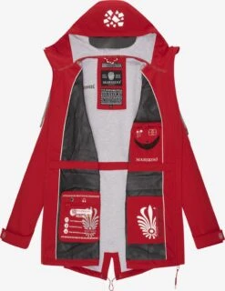 Marikoo Outdoor Jassen Functionele Jas Ulissaa Dames Rood -Kledinglijn Winkel 09739bf631adeb910194177801dbca6f