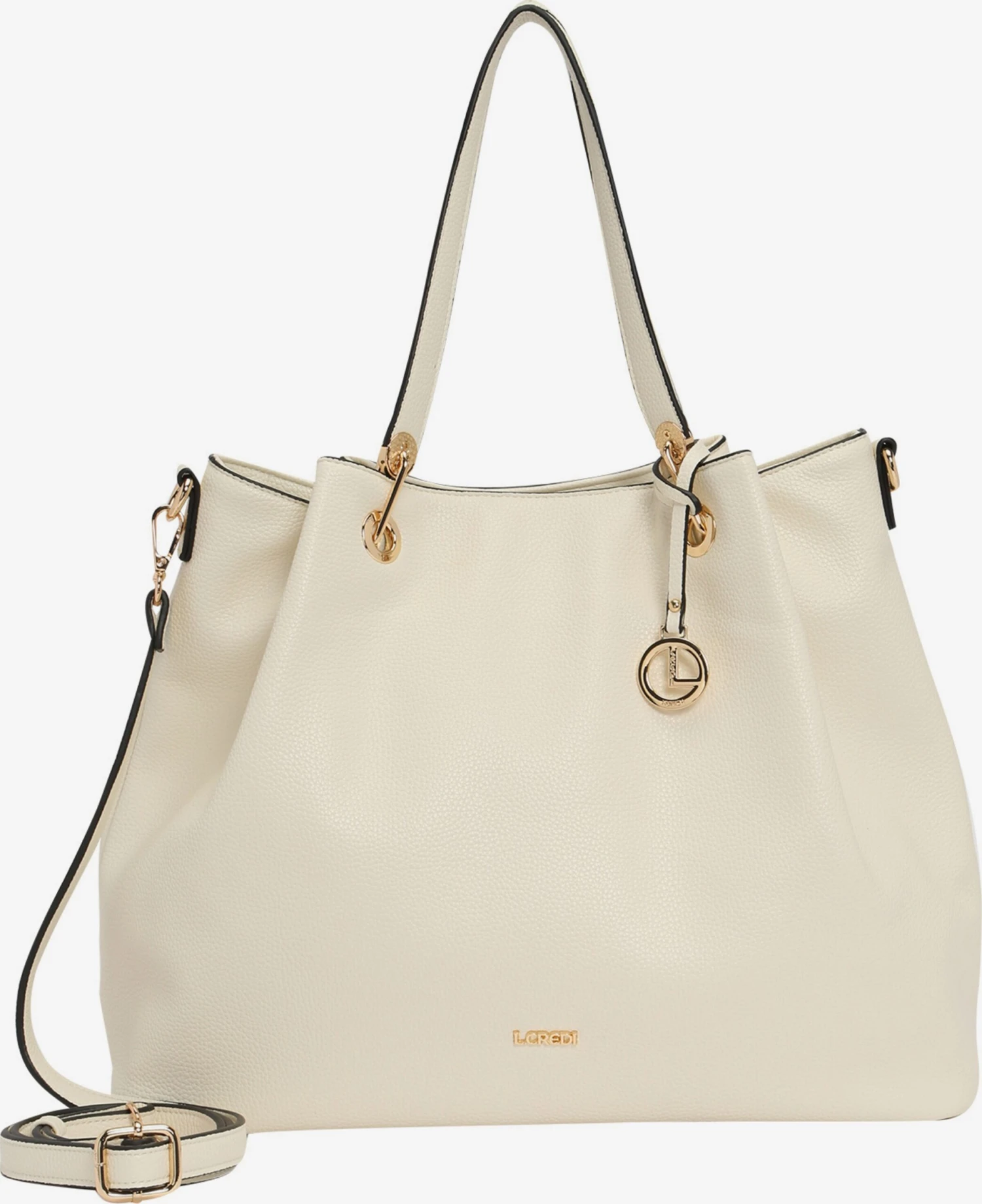 L.Credi Shoppers Shopper Ebony Dames Beige 1 L.Credi Shoppers Shopper Ebony Dames Beige