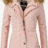 Marikoo Parkas Winterparka Akira Dames Rosa