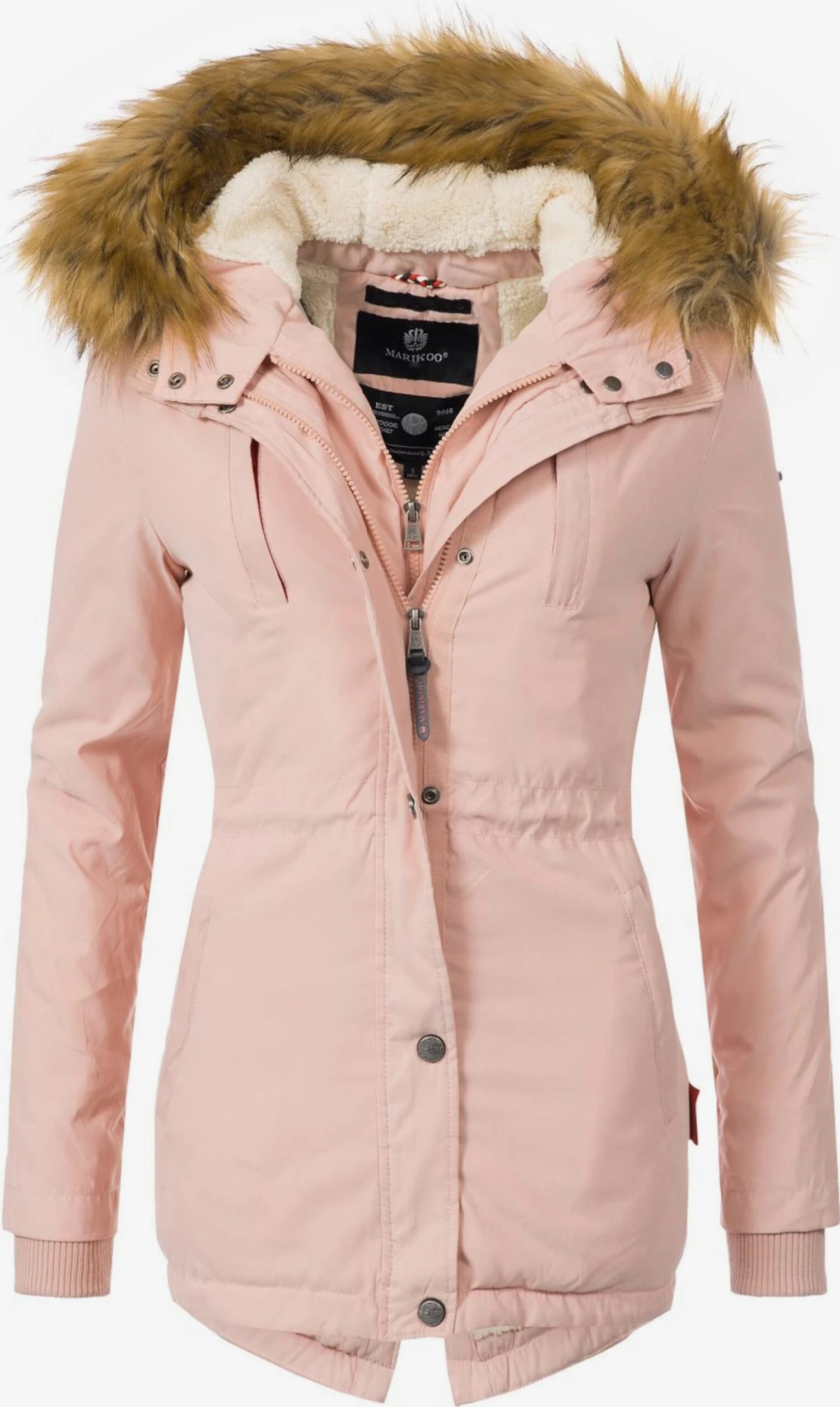 Marikoo Parkas Winterparka Akira Dames Rosa 1 Marikoo Parkas Winterparka Akira Dames Rosa