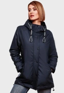 Navahoo Winterjassen Winterjas Lindraa Dames Donkerblauw -Kledinglijn Winkel 105ee5cd283ae4526c3d8ae812678952