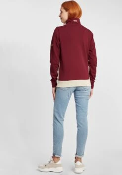 OXMO Truien Trui Agda Dames Beige / Rood 9 OXMO Truien Trui Agda Dames Beige / Rood -Kledinglijn Winkel 10753886a7e8dcc52a0de435e395ce4e