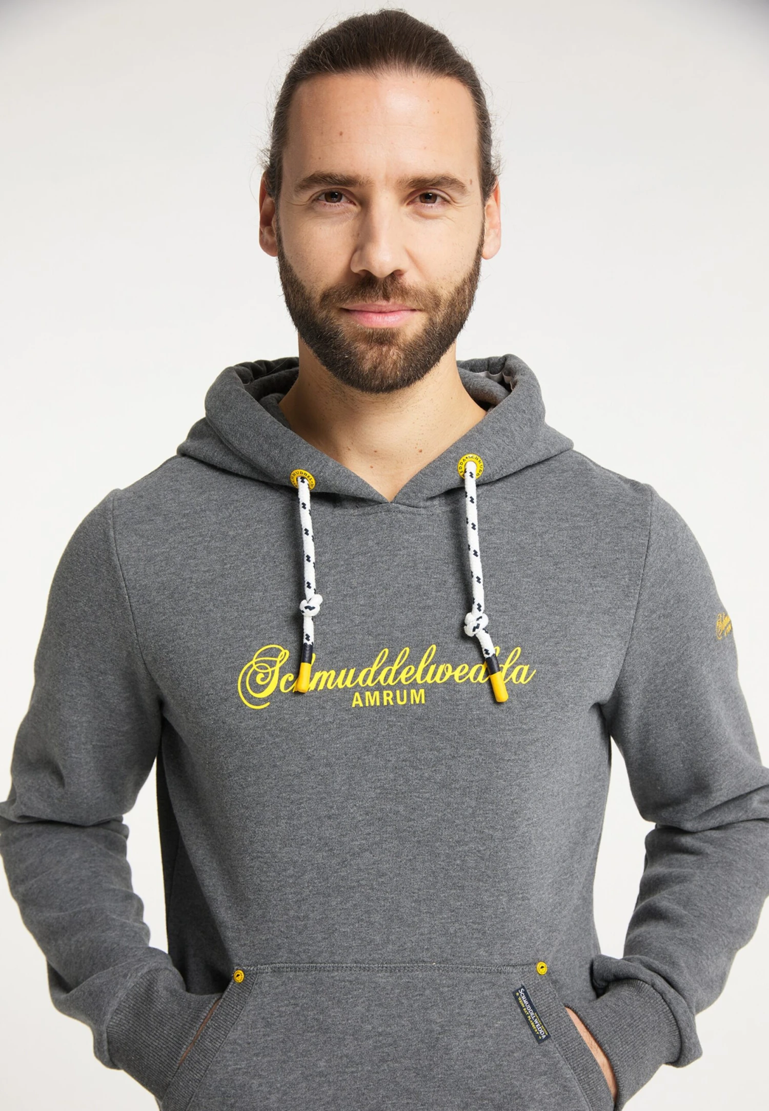 Schmuddelwedda Hoodies Sweatshirt Amrum Heren Grijs Gemêleerd 5 Schmuddelwedda Hoodies Sweatshirt Amrum Heren Grijs Gemêleerd - Afbeelding 5