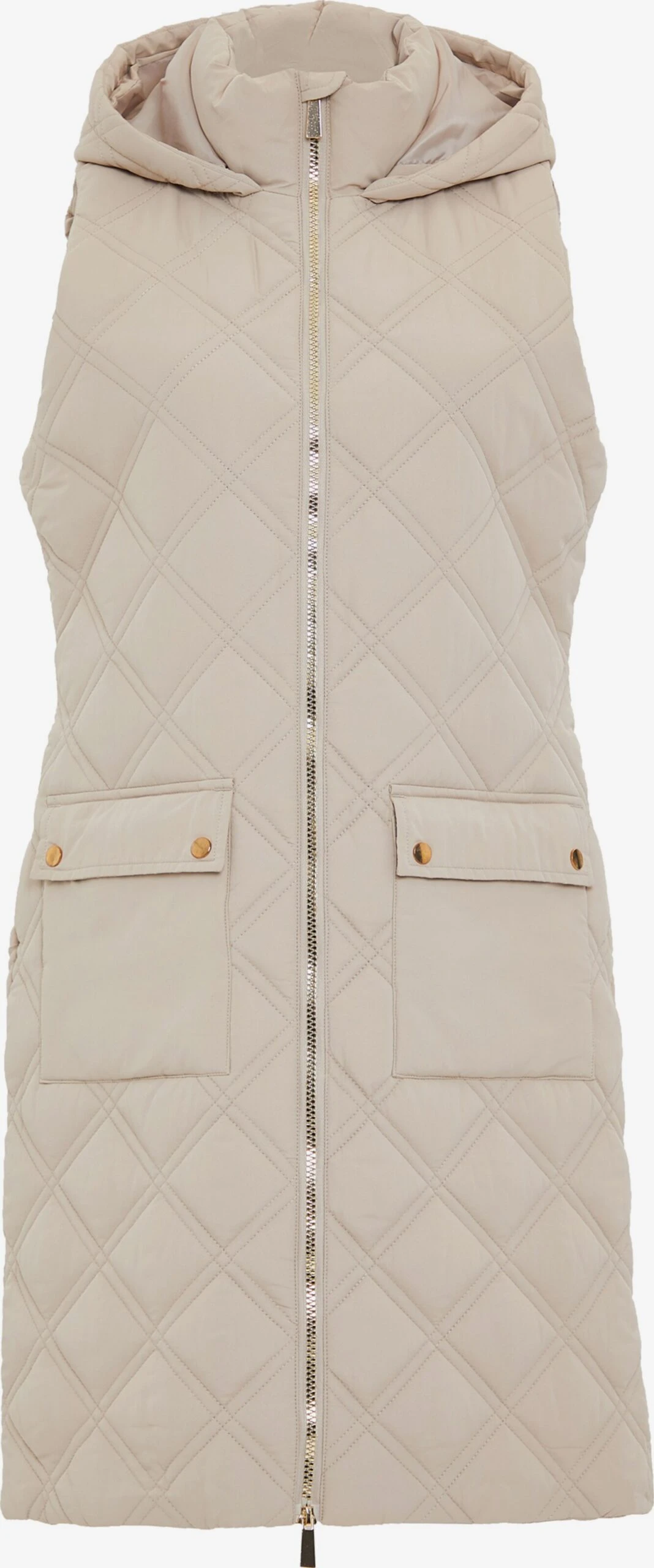 Threadbare Bodywarmers Bodywarmer Maggie Dames Taupe 1 Threadbare Bodywarmers Bodywarmer Maggie Dames Taupe