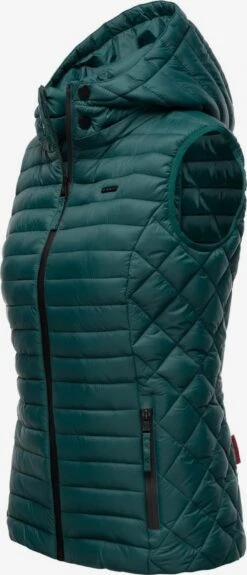 Marikoo Bodywarmers Bodywarmer Dames Smaragd -Kledinglijn Winkel 152bdfa280f2a1309d9c8058af83e671