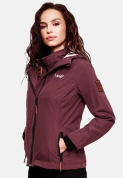 Marikoo Outdoor Jassen Functionele Jas Erdbeere Dames Wijnrood -Kledinglijn Winkel 15615d553ae48a66e44b2ed0999a1ede