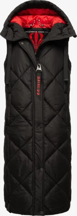 Navahoo Bodywarmers Bodywarmer Schnuckel Dames Zwart -Kledinglijn Winkel 15d6e9da84f3412470a93fdafc8e9910
