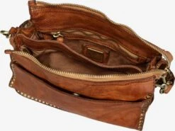 Campomaggi Schoudertassen Schoudertas Kura Dames Cognac -Kledinglijn Winkel 16875792bcfb0f461fae72ee935e5f37