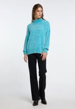 IZIA Fijngebreide Truien Trui Gaya Dames Blauw 8 IZIA Fijngebreide Truien Trui Gaya Dames Blauw -Kledinglijn Winkel 19cd5b8b565c94b8ea3796cabda45695