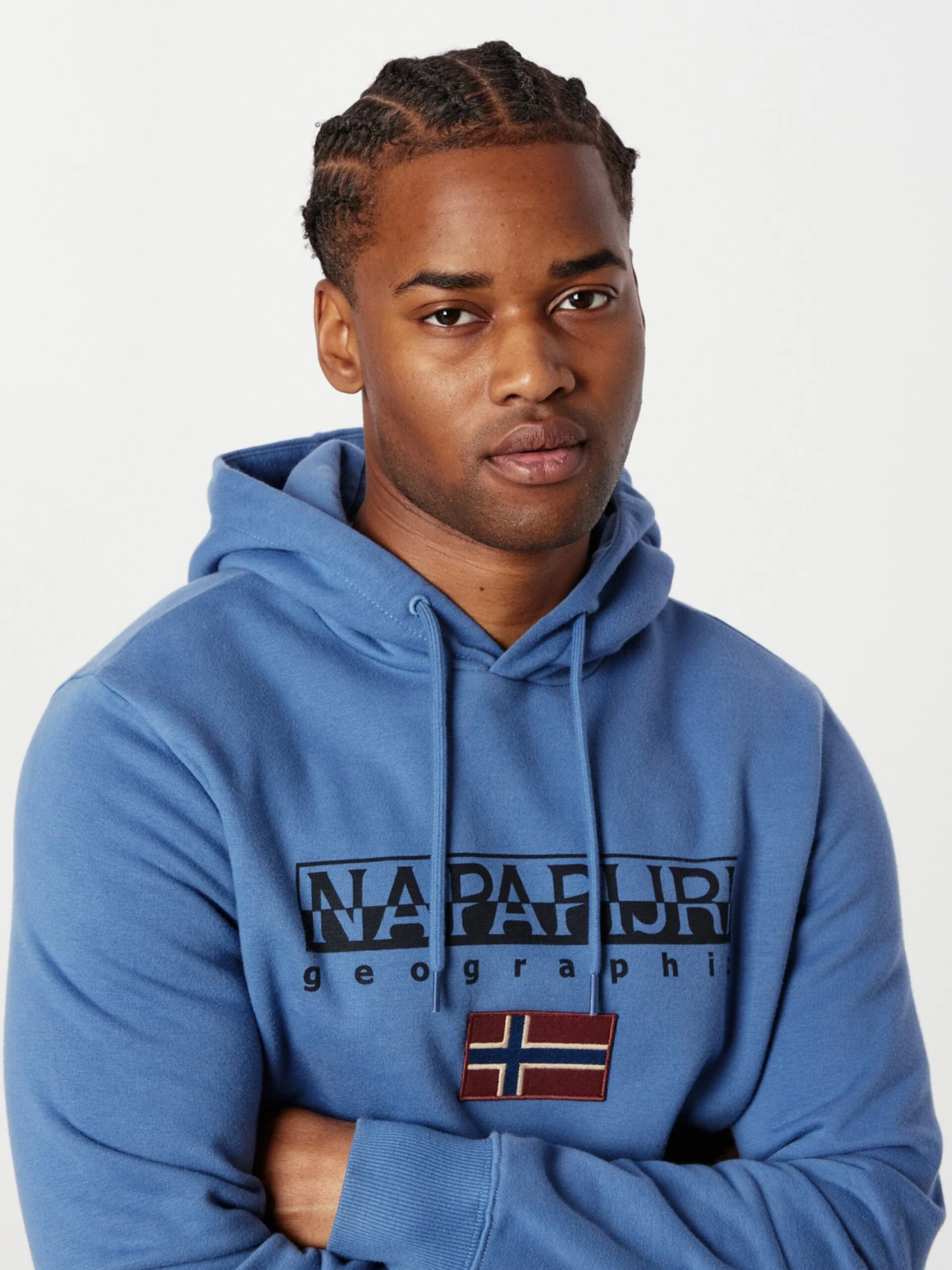 Napapijri Hoodies Sweatshirt AYAS Heren Blauw 2 Napapijri Hoodies Sweatshirt AYAS Heren Blauw - Afbeelding 2
