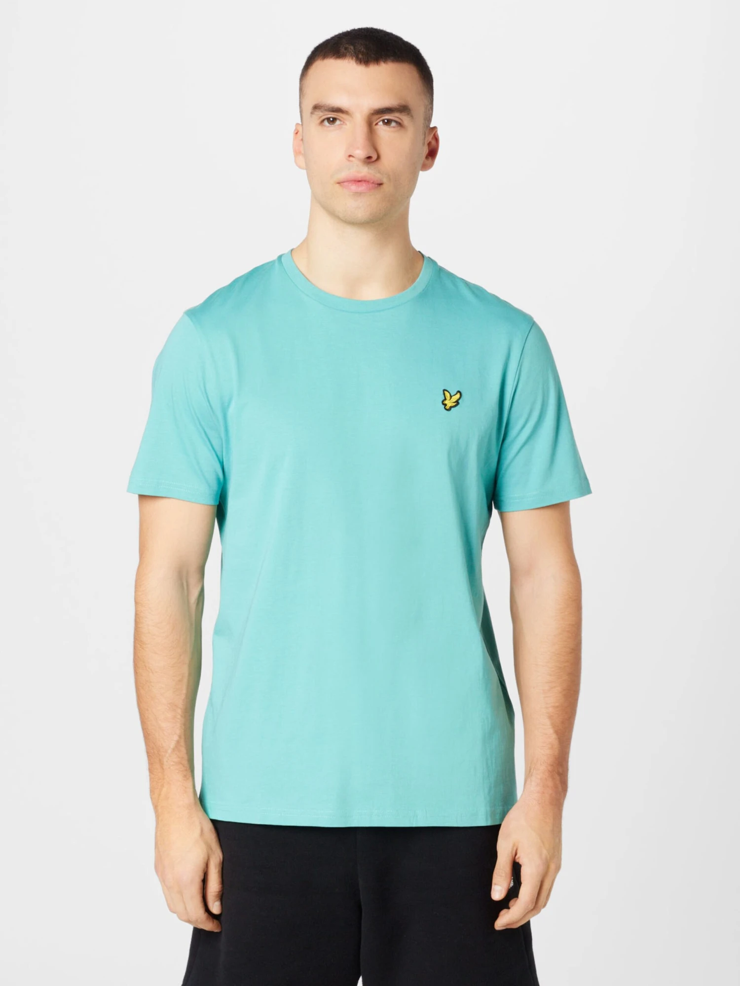 Lyle & Scott T-shirts Shirt Heren Aqua 3 Lyle & Scott T-shirts Shirt Heren Aqua - Afbeelding 3