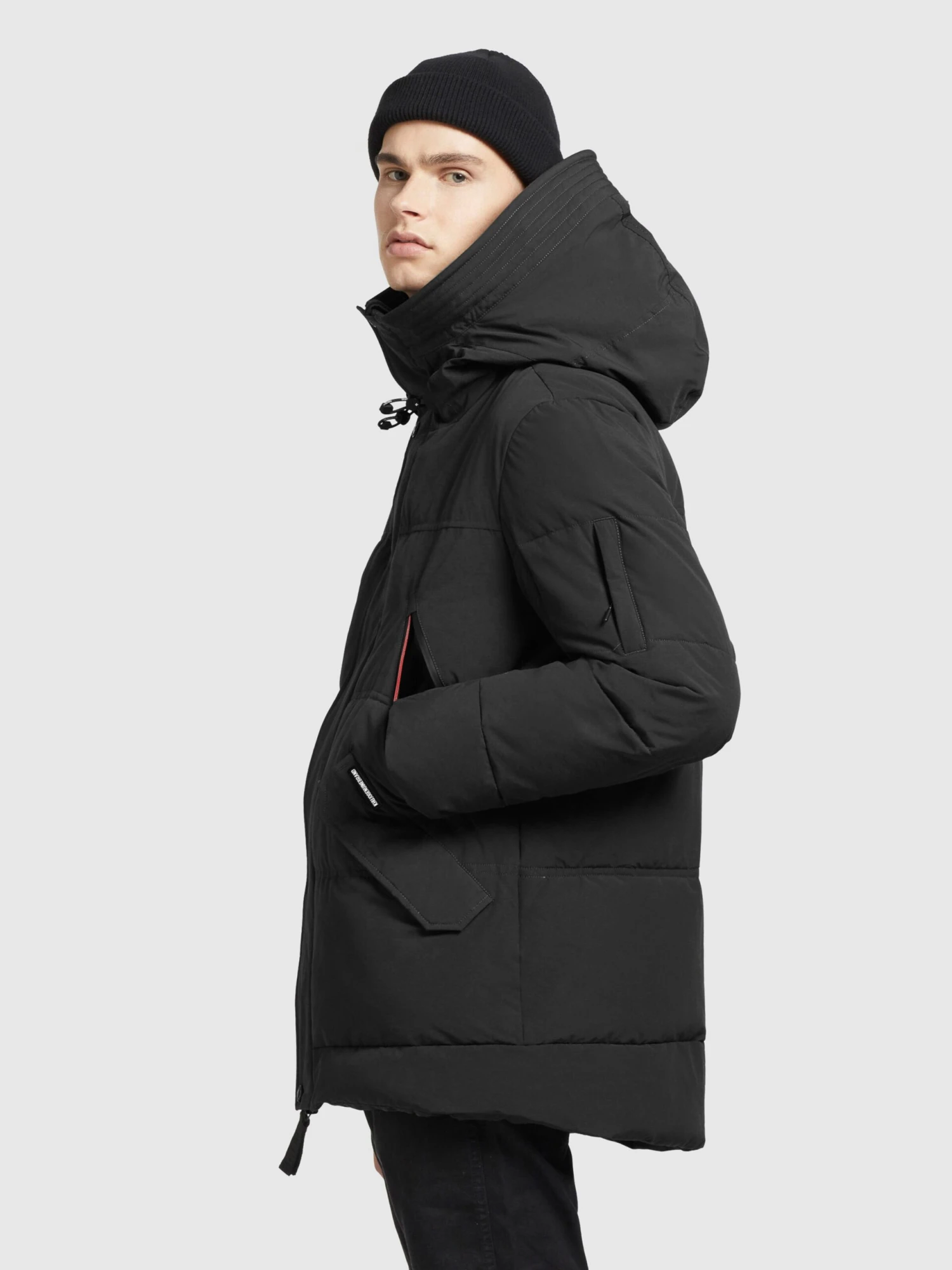 Khujo Winterjassen Winterjas Fank Heren Zwart 5 Khujo Winterjassen Winterjas Fank Heren Zwart - Afbeelding 5