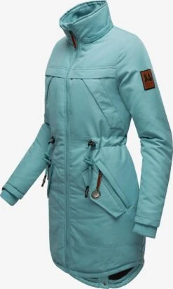 Marikoo Parkas Winterparka Kamii Dames Blauw -Kledinglijn Winkel 1da762d951c381f0c023a5b7ba8e97bd