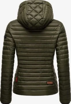 Marikoo Tussenjassen Tussenjas Samtpfote Dames Olijfgroen -Kledinglijn Winkel 1edb0508ceb1523f9d2506e4eda93dee