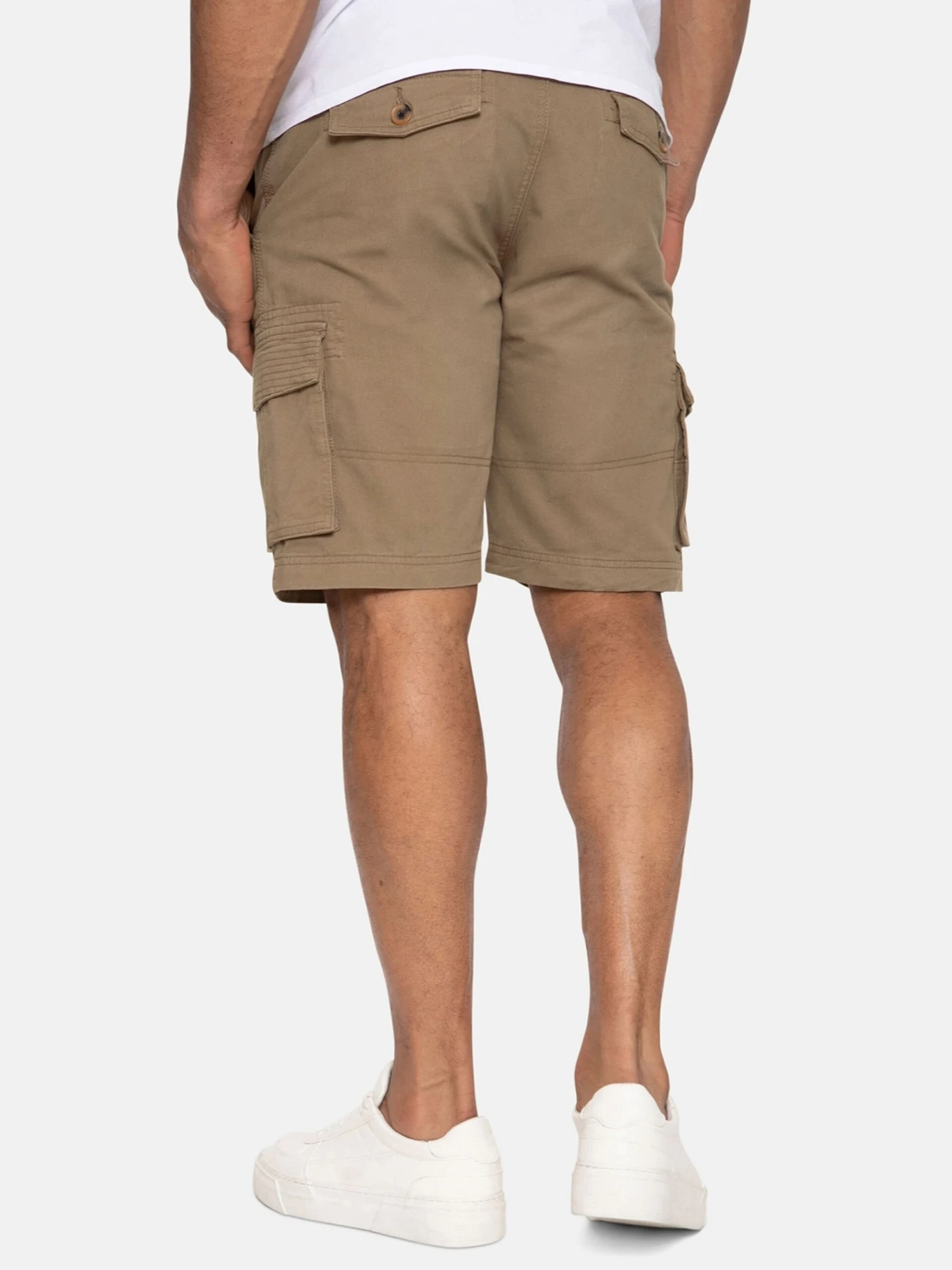 Threadbare Cargo Shorts Regular Cargobroek Bute Heren Camel 3 Threadbare Cargo Shorts Regular Cargobroek Bute Heren Camel - Afbeelding 3