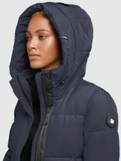 Khujo Wintermantels Wintermantel TIONE Dames Navy -Kledinglijn Winkel 1f56813d7a4beb7c0181f500e74235ce