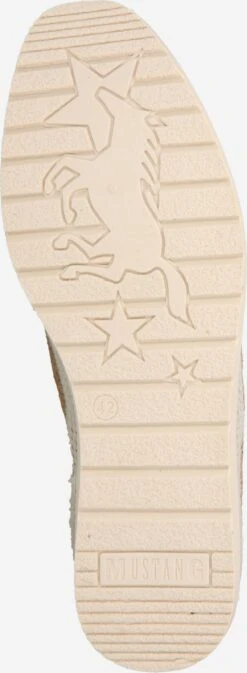 Mustang Lage Schoenen Instappers Heren Taupe / Lichtbeige -Kledinglijn Winkel 20cbfa1c07503a896c3df253949876d2