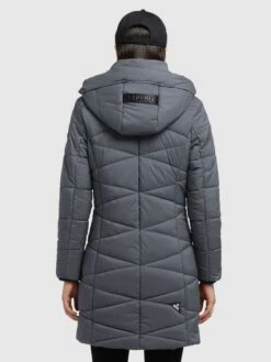 Khujo Tussenmantels Tussenmantel Fitt Light Dames Donkergrijs -Kledinglijn Winkel 210aba56df1f2d8af95c22bcd5915e67