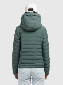 Khujo Tussenjassen Tussenjas Lovina4 Matt Dames Smaragd -Kledinglijn Winkel 21c085052dfe81c353f5ab47e5f0e5f5