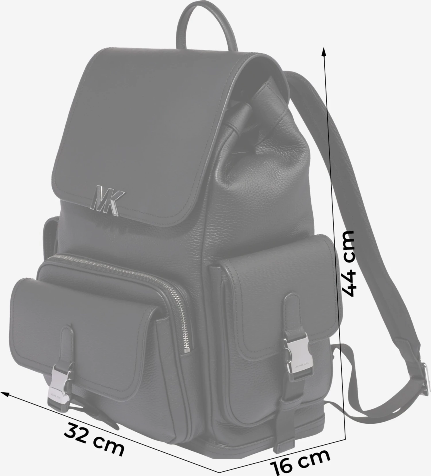 Michael Kors Rugzakken Rugzak UTILITY Heren Zwart 2 Michael Kors Rugzakken Rugzak UTILITY Heren Zwart - Afbeelding 2