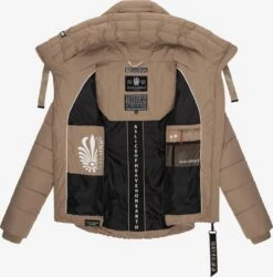 Navahoo Winterjassen Winterjas Dames Lichtbruin -Kledinglijn Winkel 246a3f770936073ea24a2d57b4325231