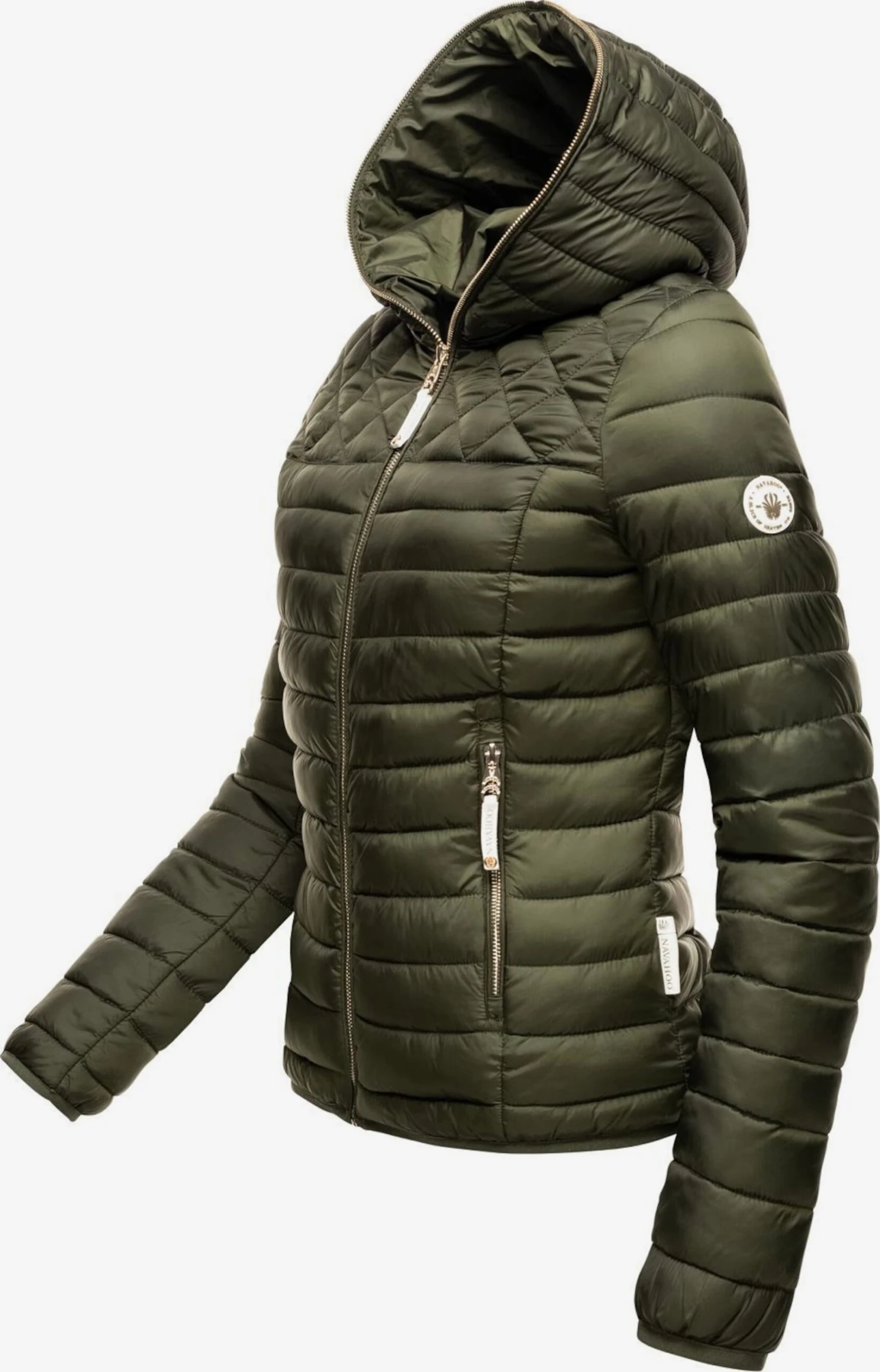 Navahoo Tussenjassen Tussenjas Ich Bin Hübsch Dames Olijfgroen 2 Navahoo Tussenjassen Tussenjas Ich Bin Hübsch Dames Olijfgroen - Afbeelding 2