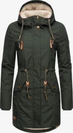 Ragwear Parkas Winterparka Elsie Dames Donkergroen -Kledinglijn Winkel 2d62827a985b119279f762beff52811a