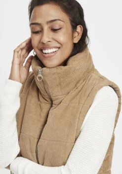 OXMO Bodywarmers Bodywarmer Videma Dames Bruin -Kledinglijn Winkel 307d63e9d7b75b958963b3168cb3c00d