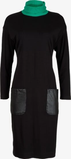 HELMIDGE Midi Jurken Jurk Dames Zwart