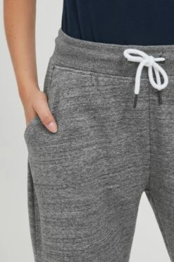 OXMO Sweatpants Loosefit Broek Heldana Dames Grijs Gemêleerd -Kledinglijn Winkel 34cab3180840793024d5f606e041c78e