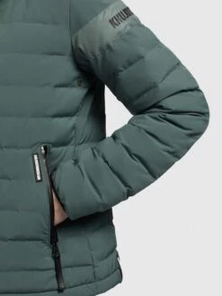 Khujo Tussenjassen Tussenjas Lovina4 Matt Dames Smaragd -Kledinglijn Winkel 373e4afe772ad2aac1a8c670fff73b16