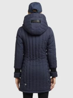 Khujo Winterjassen Winterjas Jerry Dames Navy -Kledinglijn Winkel 3a02a1565a1a691c655dbfdae821adef