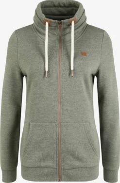 OXMO Sweatvesten Sweatvest Vicky Dames Groen