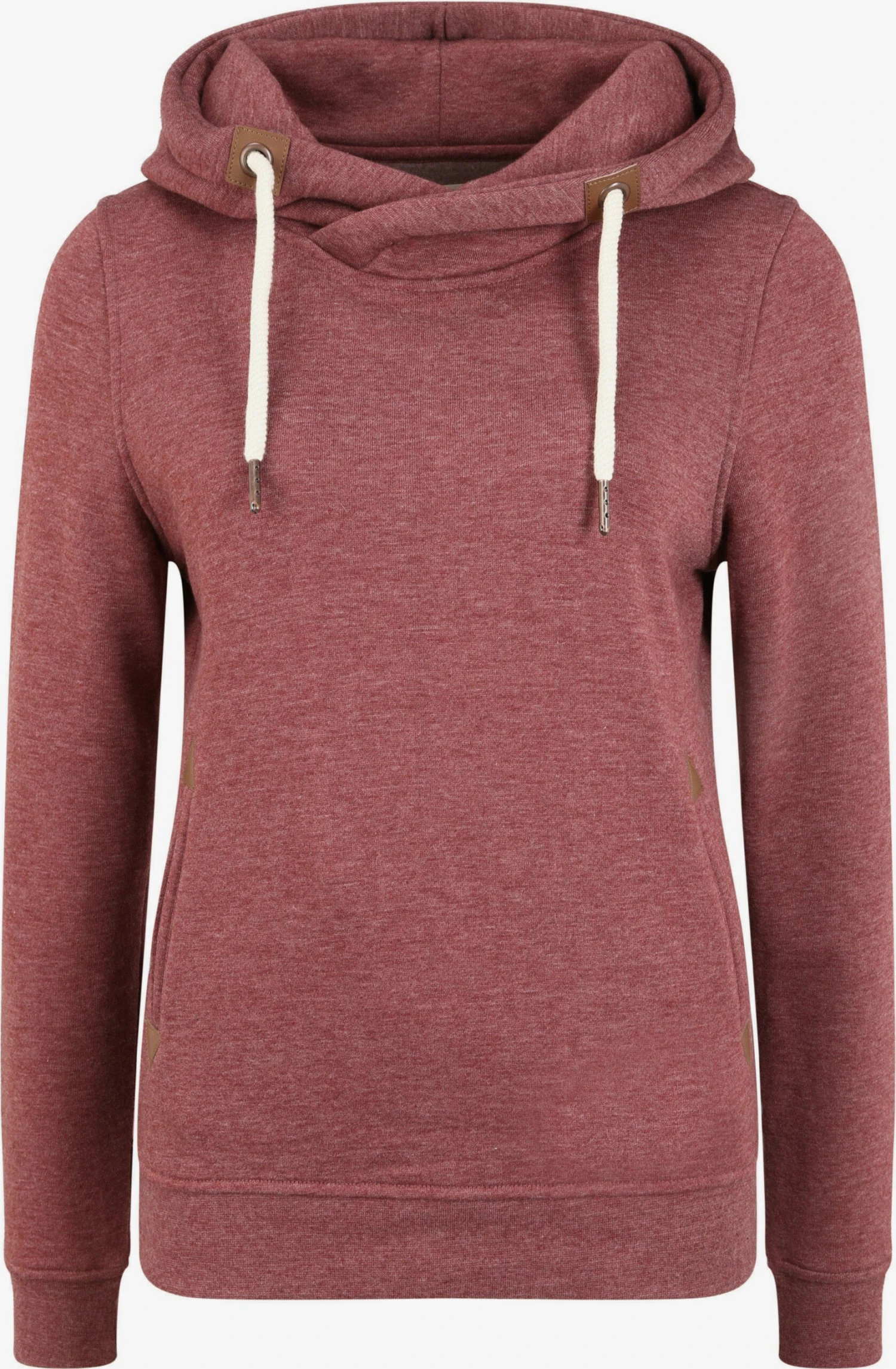 OXMO Hoodies Sweatshirt Vicky Hood Dames Rood / Bordeaux