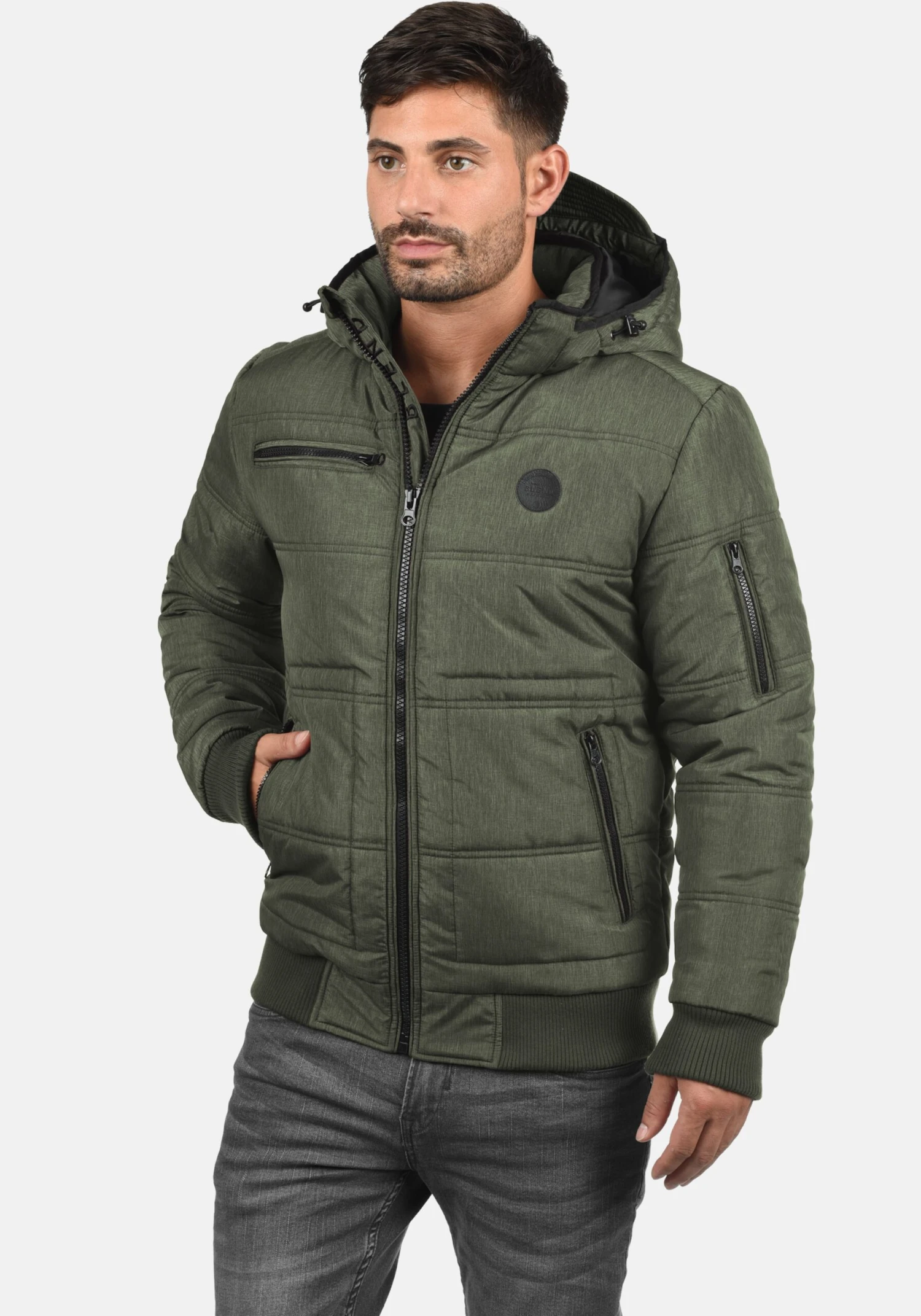 Blend Winterjassen Winterjas Boris Heren Groen 2 Blend Winterjassen Winterjas Boris Heren Groen - Afbeelding 2