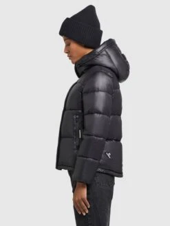 Khujo Winterjassen Winterjas Valona Dames Zwart -Kledinglijn Winkel 4042d98331f6fd8da1662ecb0f3cce44