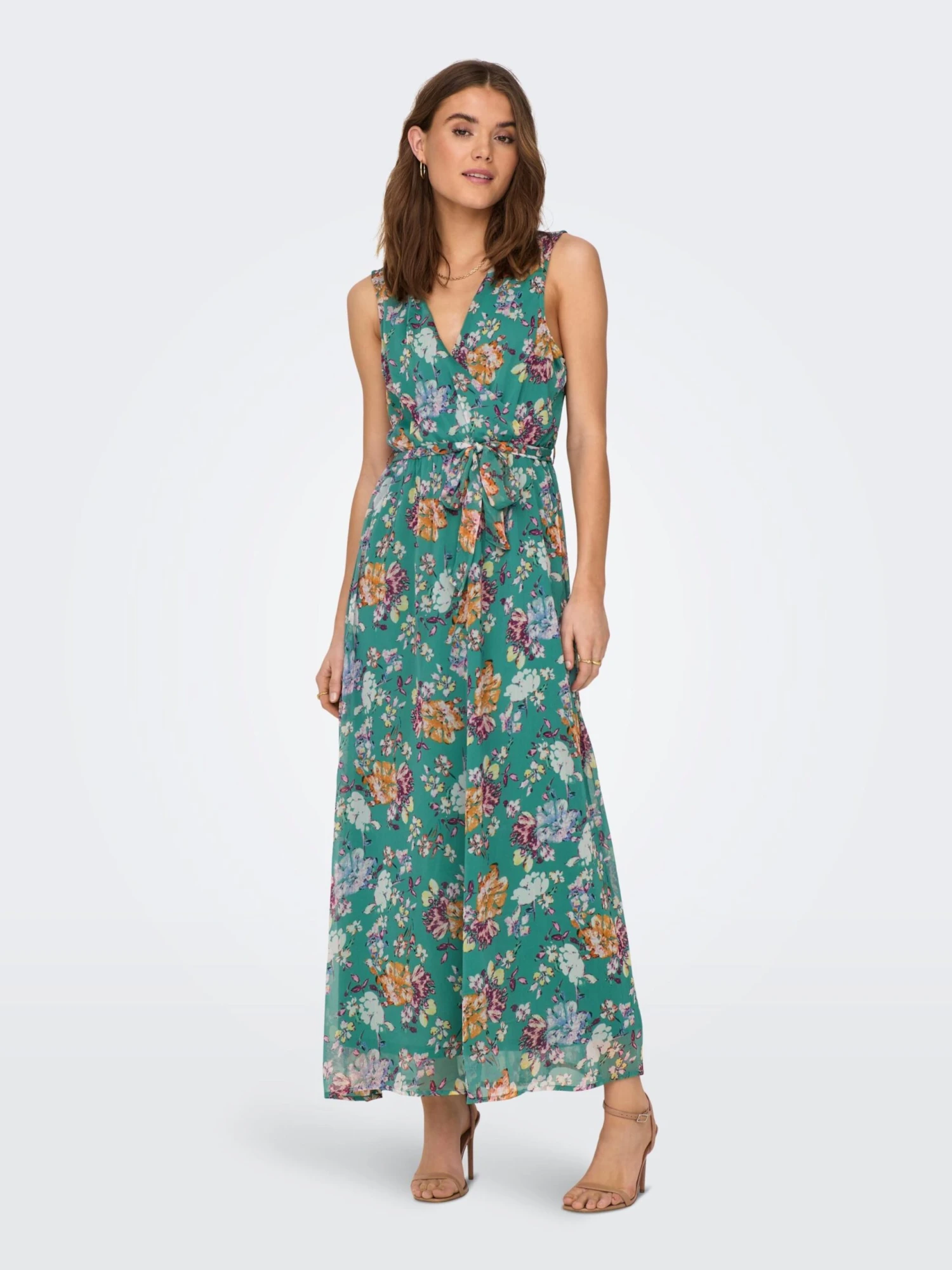 ONLY Zomerjurken Zomerjurk Asta Sofia Dames Jade Groen 5 ONLY Zomerjurken Zomerjurk Asta Sofia Dames Jade Groen - Afbeelding 5