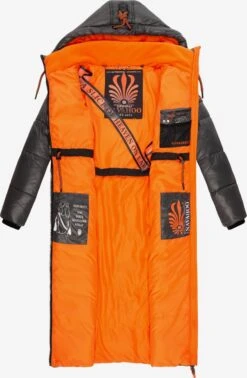 Navahoo Wintermantels Wintermantel Schmuseengel Dames Antraciet -Kledinglijn Winkel 40f1d2e4d885fe6b1283257fee51f631