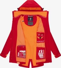 Marikoo Outdoor Jassen Functionele Jas Soulinaa Dames Rood -Kledinglijn Winkel 410c5fcb1da21460940f1a114ff445cf