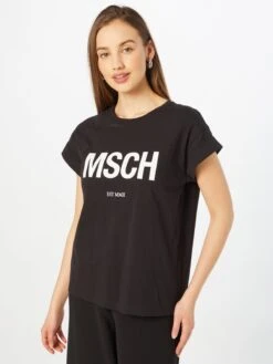 MOSS COPENHAGEN T-shirts Shirt Alva Dames Zwart 7 MOSS COPENHAGEN T-shirts Shirt Alva Dames Zwart -Kledinglijn Winkel 419be47110351996ec38c7be3dd15dd5