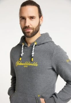 Schmuddelwedda Hoodies Sweatshirt Juist Heren Grijs Gemêleerd -Kledinglijn Winkel 438b68404d404e43932424cf5eaae7b5