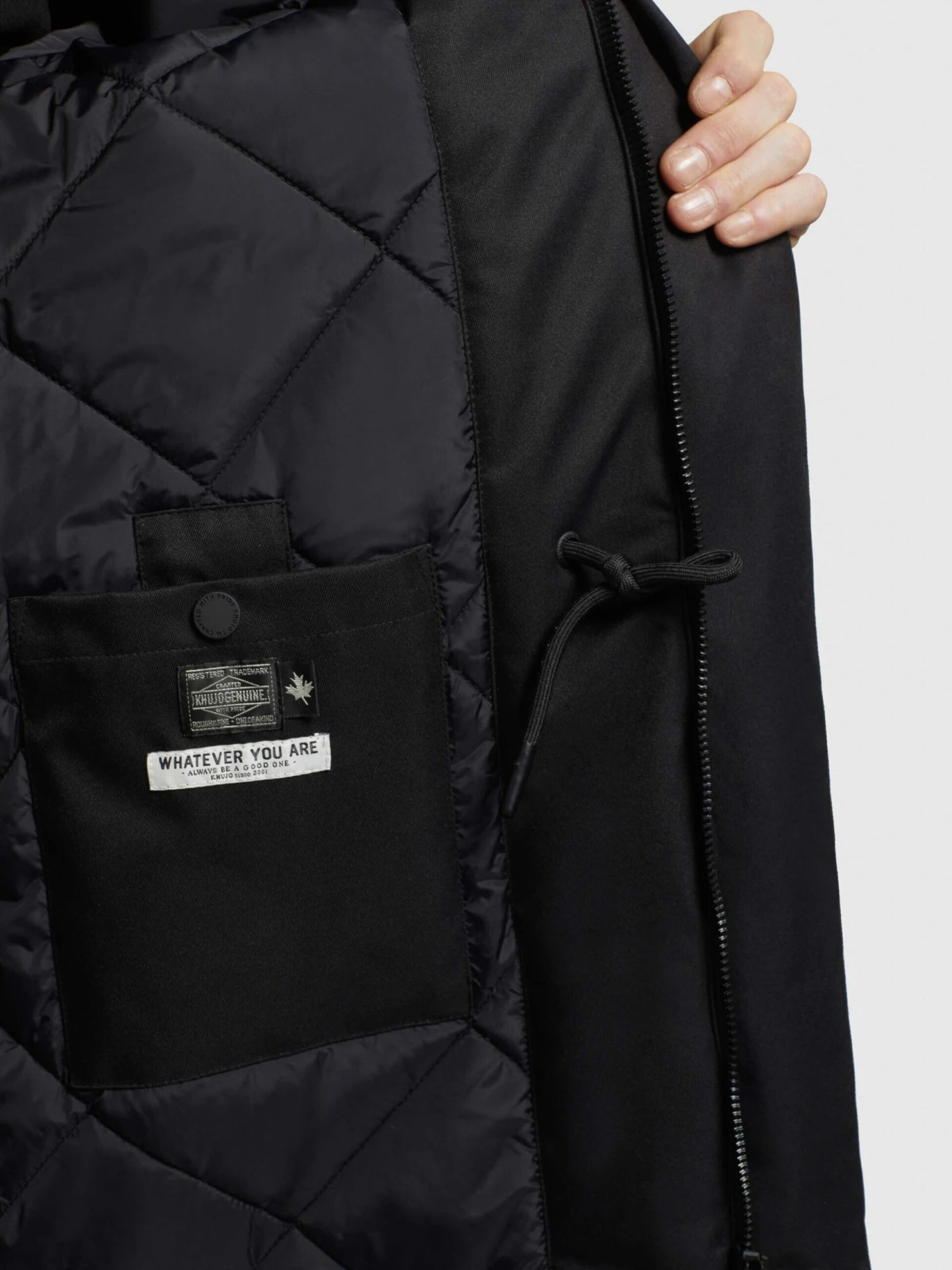 Khujo Wintermantels Winterjas Tuck Heren Zwart 8 Khujo Wintermantels Winterjas Tuck Heren Zwart - Afbeelding 8